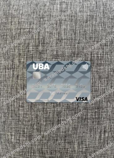 Albania United Bank of Albania visa card photolook front
